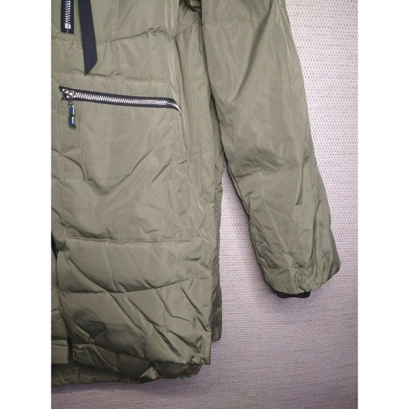 The Amazon Jacket: Green Orolay Duck Down Feathered Jacket SIZE Medium - Picture 4 of 11